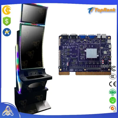 Gagner de l'argent en ligne Vente chaude Jeux d'adresse Machines à sous Lecteur de carte de crédit gratuit Machine de jeu Arcade Shooting Slot Game Cabinet 4 en 1 Ultimate Choice Game