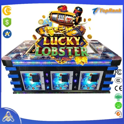 Professionnel de bonne qualité Fish Hunter Video Arcade Coin Machine 55 pouces 8 joueurs populaires Paris Casino Jeux de pêche Machine de jeu Lucky Lobster