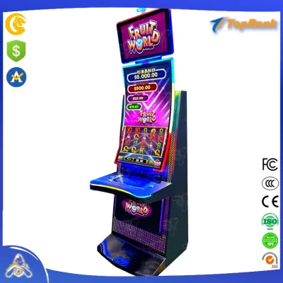 Prix ​​​​pas cher de vente chaude Casino en ligne Bonus gratuit Machines de jeux d'arcade Console de jeu à pièces Kit de jeu de fente à bouton-poussoir Fruit World