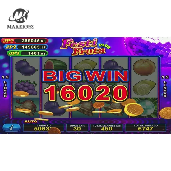 Hot populaire Festi Fruta Plus 92% Original violet conseil Casino jeu de Machine à sous